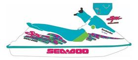 Kit Adesivo Faixa Jet Ski Seadoo Spx 95