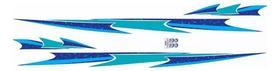 Kit Adesivo Faixa Lancha Focker 190 P3