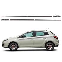 Kit Adesivo Faixa Lateral Fiat Bravo Sporting Grafite