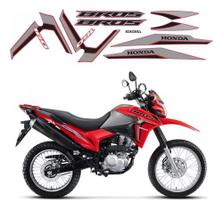 Kit Adesivo Faixa Lateral Honda Bros 160 2022 A 2025 Wb776