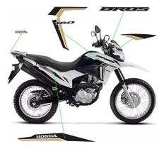 Kit Adesivo Faixa Lateral Honda Bros 160 2022 A 2025 Wb777 Kit Adesivo Faixa Lateral Honda Bros 160 2022 A 2025 Wb777