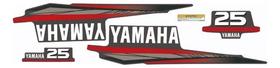 Kit Adesivo Faixa Motor De Popa Yamaha Hp 15 Bola Para Hp 25