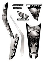 Kit Adesivo Faixa Protetor Cg Titan 160 Street Biker 2018 A 2021 Kit Adesivo Faixa Protetor Cg Titan 160 Street Biker 2018 A 2021