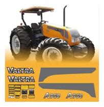 Kit Adesivo Faixas Compatível Trator Valtra A950 + Etiquetas