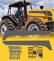 Kit Adesivo Faixas Compatível Trator Valtra Bh165+ Etiquetas