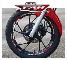 Kit Adesivo Friso Moto Cg 160 Fan 1 Kit C/ 4 Adesivos