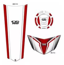 Kit Adesivo Gravata Bocal Rabeta Titan Fan Start 18 19 20