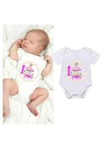 Kit adesivo Jardim Encantado 12 meses mesversario bebe para colar no body