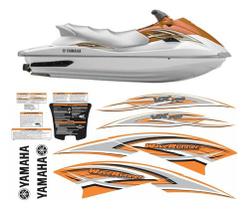 Kit Adesivo Jet Ski Compatível Com Yamaha Vx 700 Laranja Kit Adesivo Jet Ski Compatível Com Yamaha Vx 700 Laranja