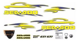 Kit Adesivo Jet Ski Para Sea Doo Gti 750 2005