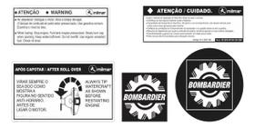 Kit Adesivo Jet Ski Sea-Doo SP 1997 Compatível Kit Adesivo Jet Ski Sea-Doo SP 1997 Compatível