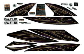 Kit Adesivo Jet Ski Yamaha Vxr 1.8 2014 - Laranja