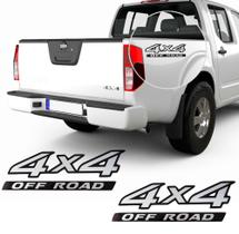 Kit Adesivo Lateral 4x4 Off Road Nissan Frontier 2005 À 2012