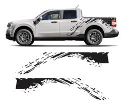 Kit Adesivo Lateral Caçamba Compatível Ford Maverick Kit Adesivo Lateral Caçamba Compatível Ford Maverick