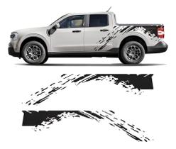 Kit Adesivo Lateral Caçamba Compatível Ford Maverick Kit Adesivo Lateral Caçamba Compatível Ford Maverick