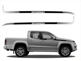 Kit Adesivo Lateral Compatível Volkswagen Amarok