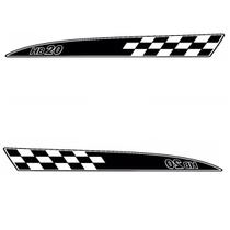 Kit Adesivo Lateral HB20 - Preto Kit Adesivo Lateral HB20 - Preto