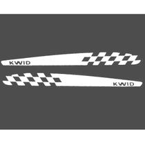 Kit Adesivo Lateral Kwid - Branco
