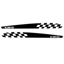 Kit Adesivo Lateral Kwid - Preto Kit Adesivo Lateral Kwid - Preto