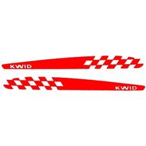 Kit Adesivo Lateral Kwid - Vermelho