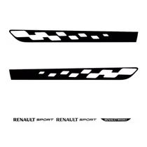 Kit Adesivo Lateral Sandero RS Sport - Preto Kit Adesivo Lateral Sandero RS Sport - Preto