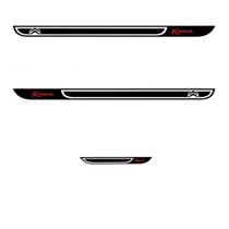 Kit Adesivo Lateral Sport Xsara Picasso - Preto