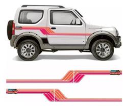 Kit Adesivo Lateral Suzuki Jimny Heritage Versão Retrô Jm49 Kit Adesivo Lateral Suzuki Jimny Heritage Versão Retrô Jm49