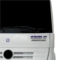 Kit Adesivo Mercedes Benz 1215 C Eletronico Emblema Truck 33 RESINADO