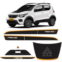 Kit Adesivo Mobi Trekking 2023 Faixa Lateral Capô E Traseira