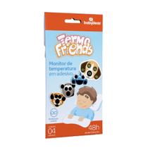 Kit Adesivo Monitor Temperatura Bebê Termômetro Infantil Febre - Termo Friends Babydeas