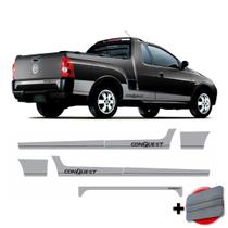 Kit Adesivo Montana Conquest Faixa Lateral Prata Kit Adesivo Montana Conquest Faixa Lateral Prata