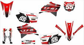 Kit Adesivo Moto Cross Trilha Ttr 230 Personalizado Lm201