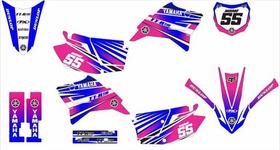 Kit Adesivo Moto Cross Trilha Yh Ttr 230 2007-2019 Modelos