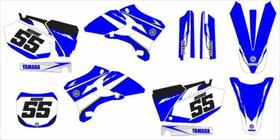 Kit Adesivo Moto Cross Trilha Yz 450F 250 2003 A 2005 Lm267