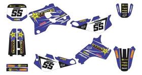Kit Adesivo Moto Cross Trilha Yz 80 1993/2001 Rockstar Lm223 Kit Adesivo Moto Cross Trilha Yz 80 1993/2001 Rockstar Lm223