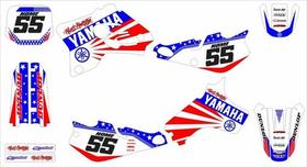 Kit Adesivo Moto Cross Trilha Yz 80 1993/2001 Tricolor Lm229 Kit Adesivo Moto Cross Trilha Yz 80 1993/2001 Tricolor Lm229