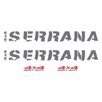 Kit Adesivo Nissan Frontier Serrana-4x4