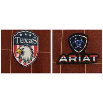 Kit adesivo para chapéu Texas + Ariat Kit adesivo para chapéu Texas + Ariat