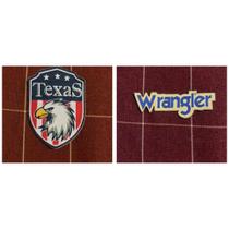 Kit adesivo para chapéu Texas + Wrangler