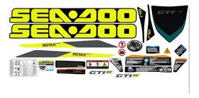Kit Adesivo para Jet Ski Seadoo Gti 170 Se 2024