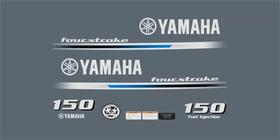 Kit Adesivo Para Motor Yamaha F150 Hp Four Stroke