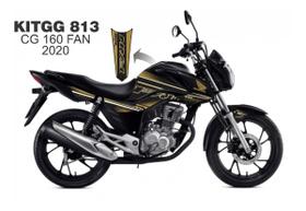 Kit Adesivo Personalizado Cg 160 Fan Ano 2020 - Kitgg 813