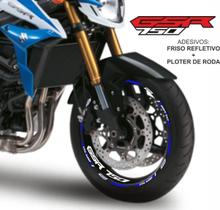 Kit Adesivo Ploter + 1 Friso Gsr 750 Suzuki Modelo Kit Adesivo Ploter + 1 Friso Gsr 750 Suzuki Modelo