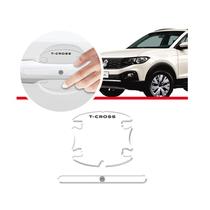 Kit adesivo protetor de maçaneta resinado - vw t-cross 2021/2022