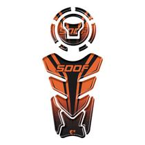 kit Adesivo Protetor de Tanque E Bocal Honda Cb 500F + 2018 laranja kit Adesivo Protetor de Tanque E Bocal Honda Cb 500F + 2018 laranja