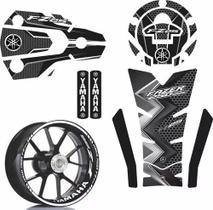 Kit Adesivo Protetor E Friso Yamaha Fazer Fz25 Preto Branco2 Kit Adesivo Protetor E Friso Yamaha Fazer Fz25 Preto Branco2