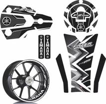 Kit Adesivo Protetor E Friso Yamaha Fazer Fz25 Preto Branco4 Kit Adesivo Protetor E Friso Yamaha Fazer Fz25 Preto Branco4