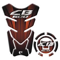 kit Adesivo Protetor Tanque E Bocal Honda CB 600 + 2018 LARANJA