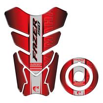 Kit Adesivo Protetor Tanque e Bocal Moto Yamaha Fazer 150 2023/2024