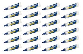 Kit Adesivo PVC Fortlev Branco 24x Bisnaga 17g